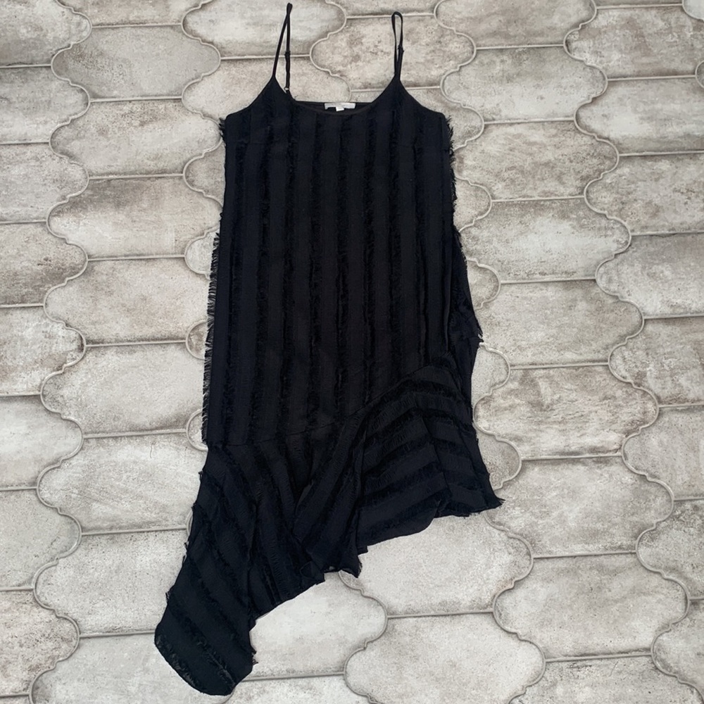 Anthropologie asymmetrical dress